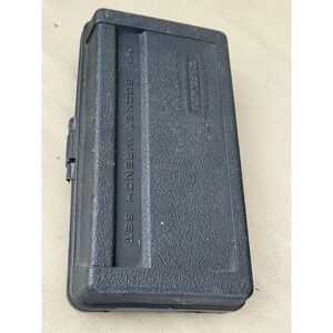 Vintage Craftsman 1/4" METRIC Socket Set With Case  13 Pieces